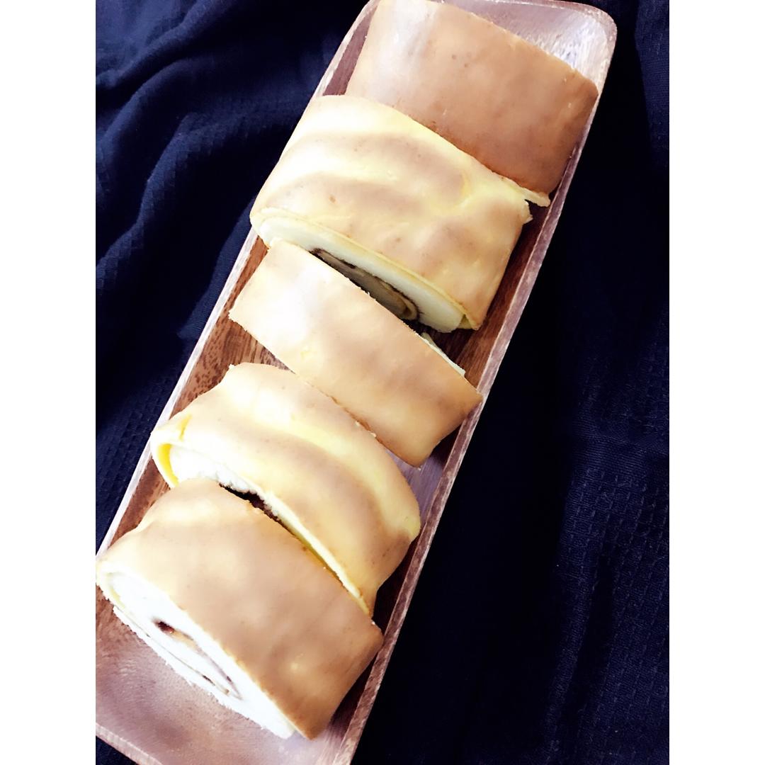 虎皮奶油盒子蛋糕