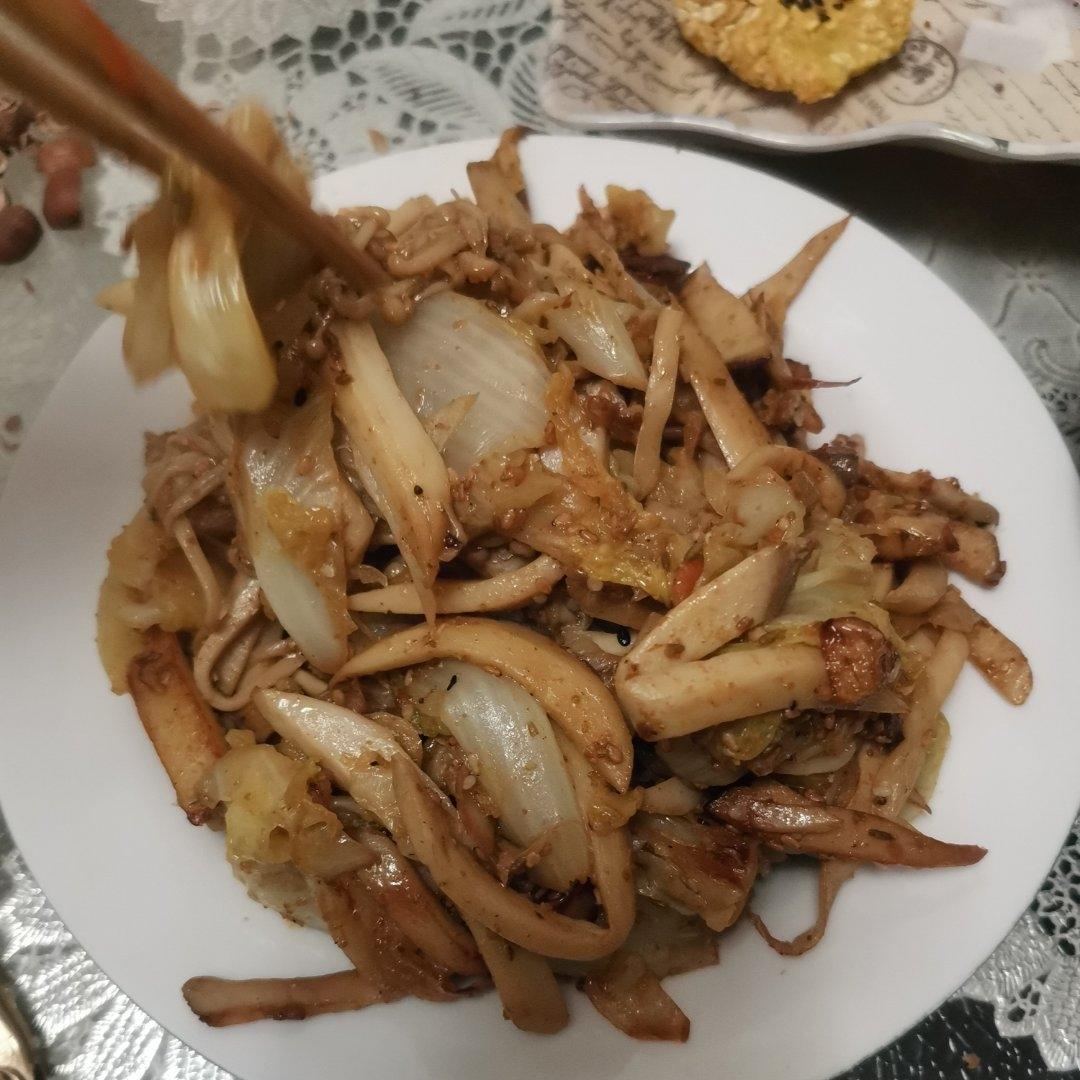 越嚼越香‼️比肉还要好吃👉干煸孜然杏鲍菇