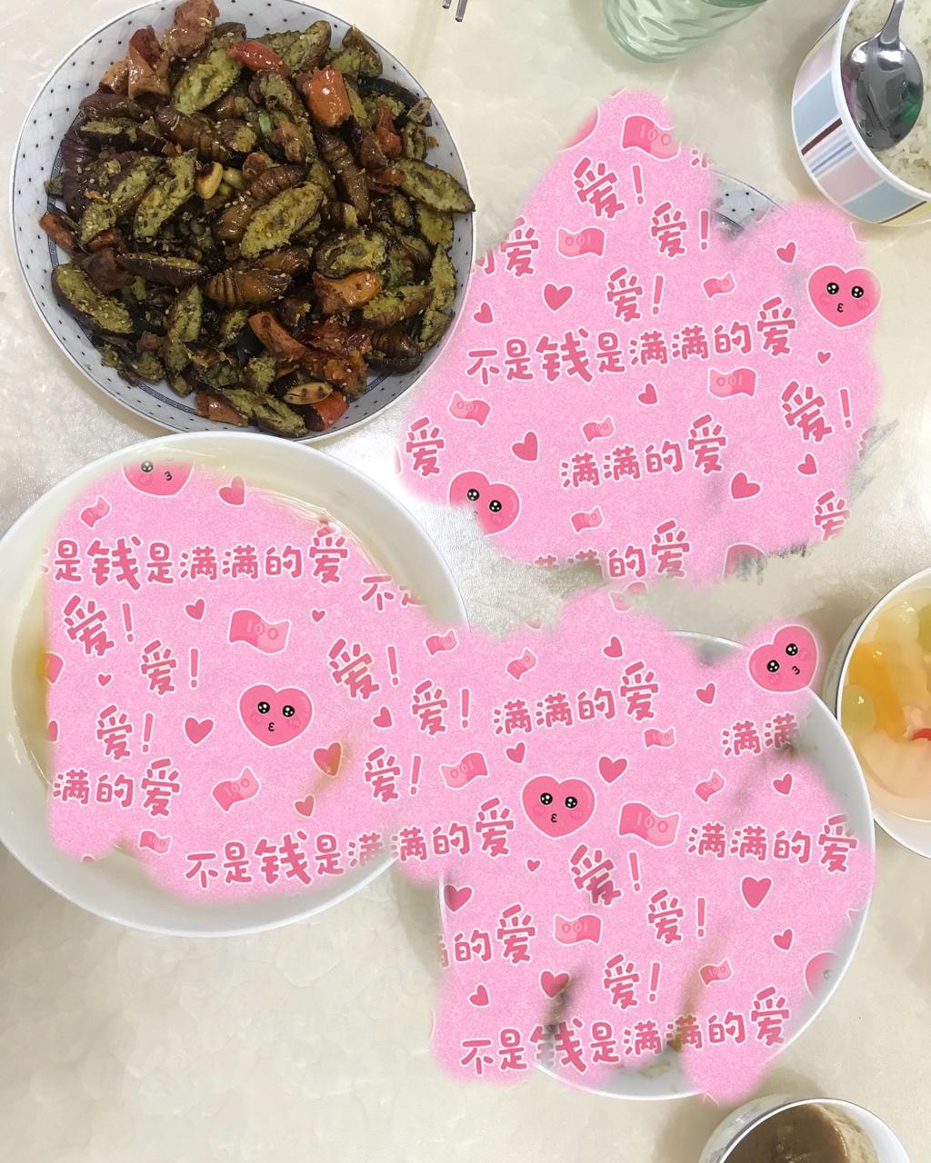 香酥开边蚕蛹