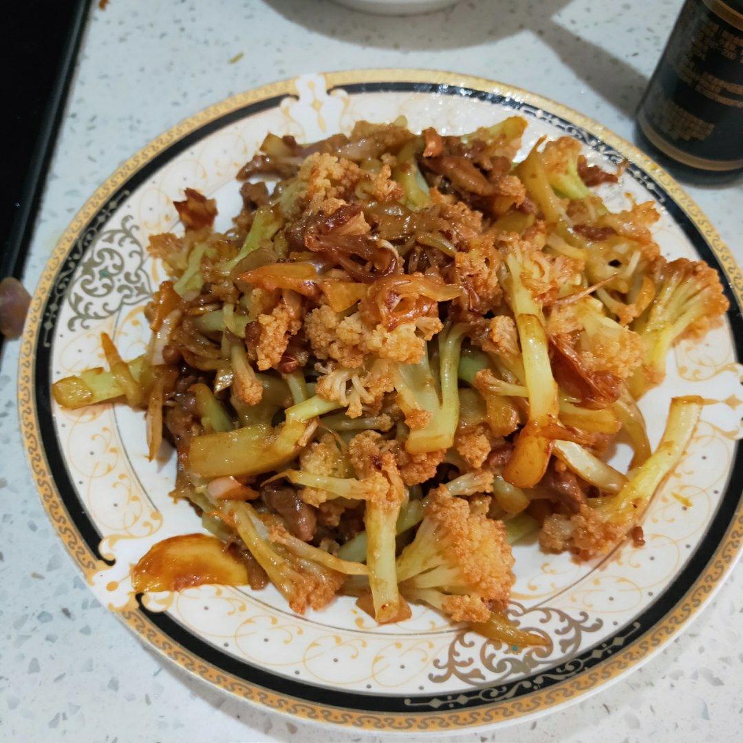 不用干锅的花菜(不舔碗算我输)
