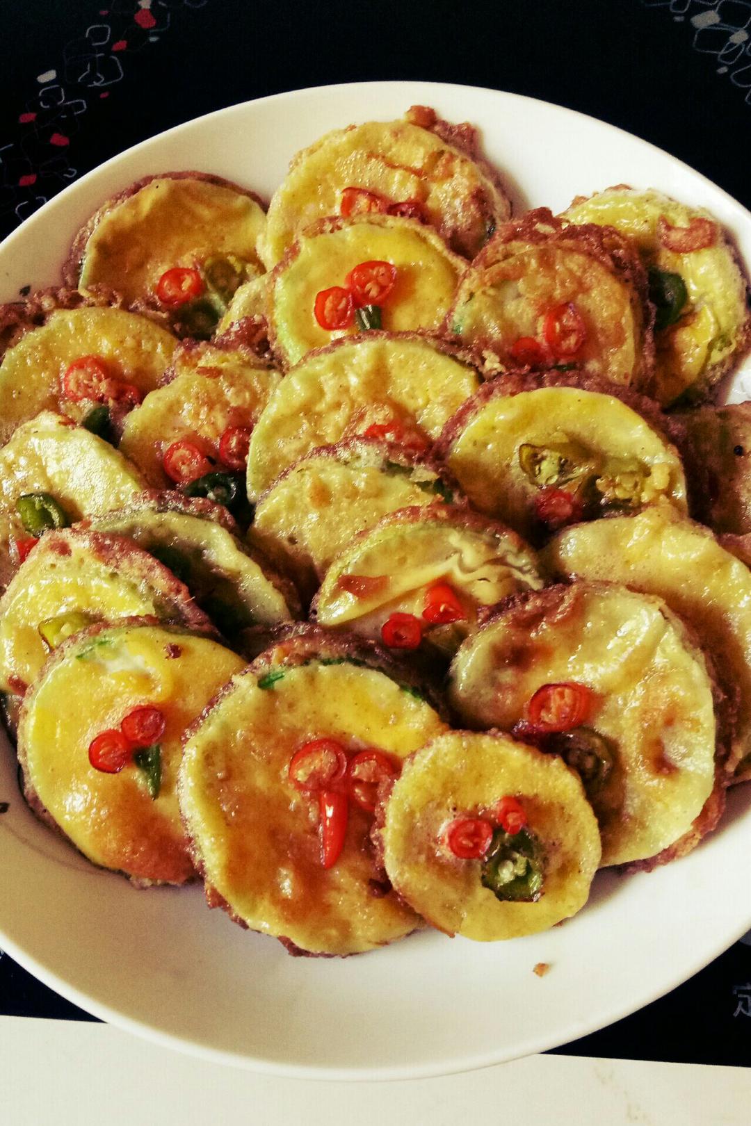 韩式煎西葫芦
