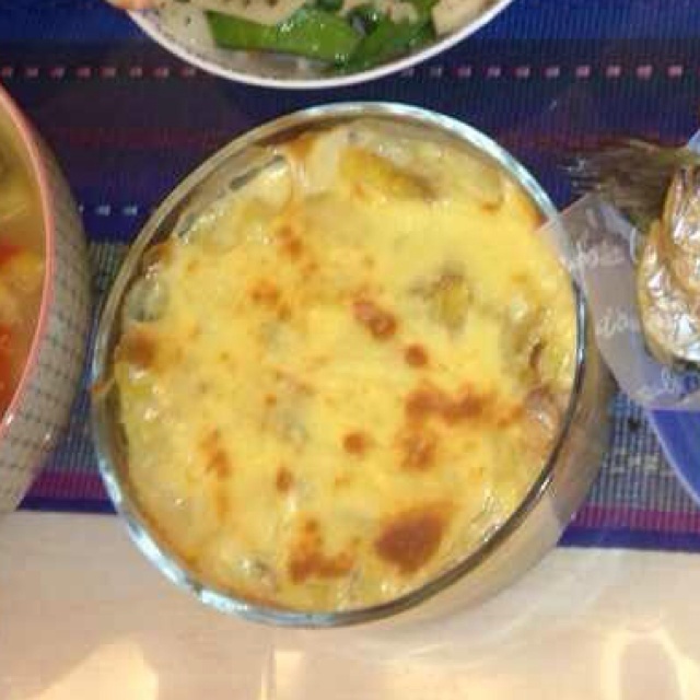 芝士焗金枪鱼土豆泥——圣诞豪华版