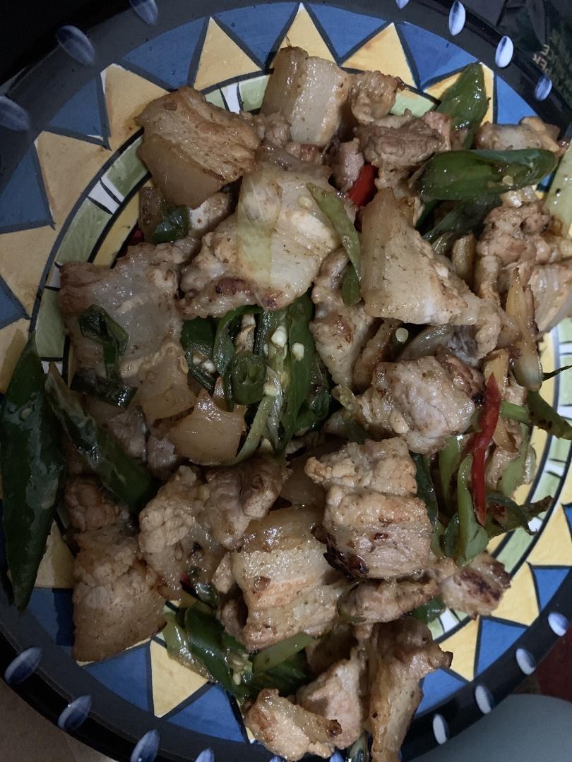 生炒五花肉