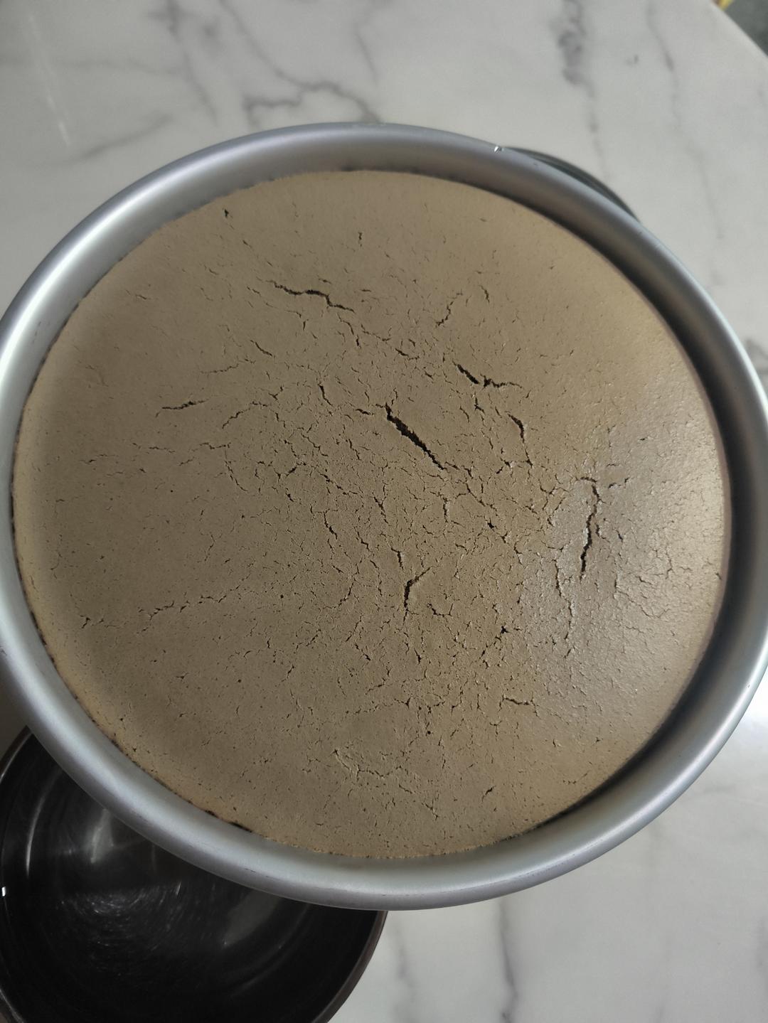 六寸可可戚风蛋糕