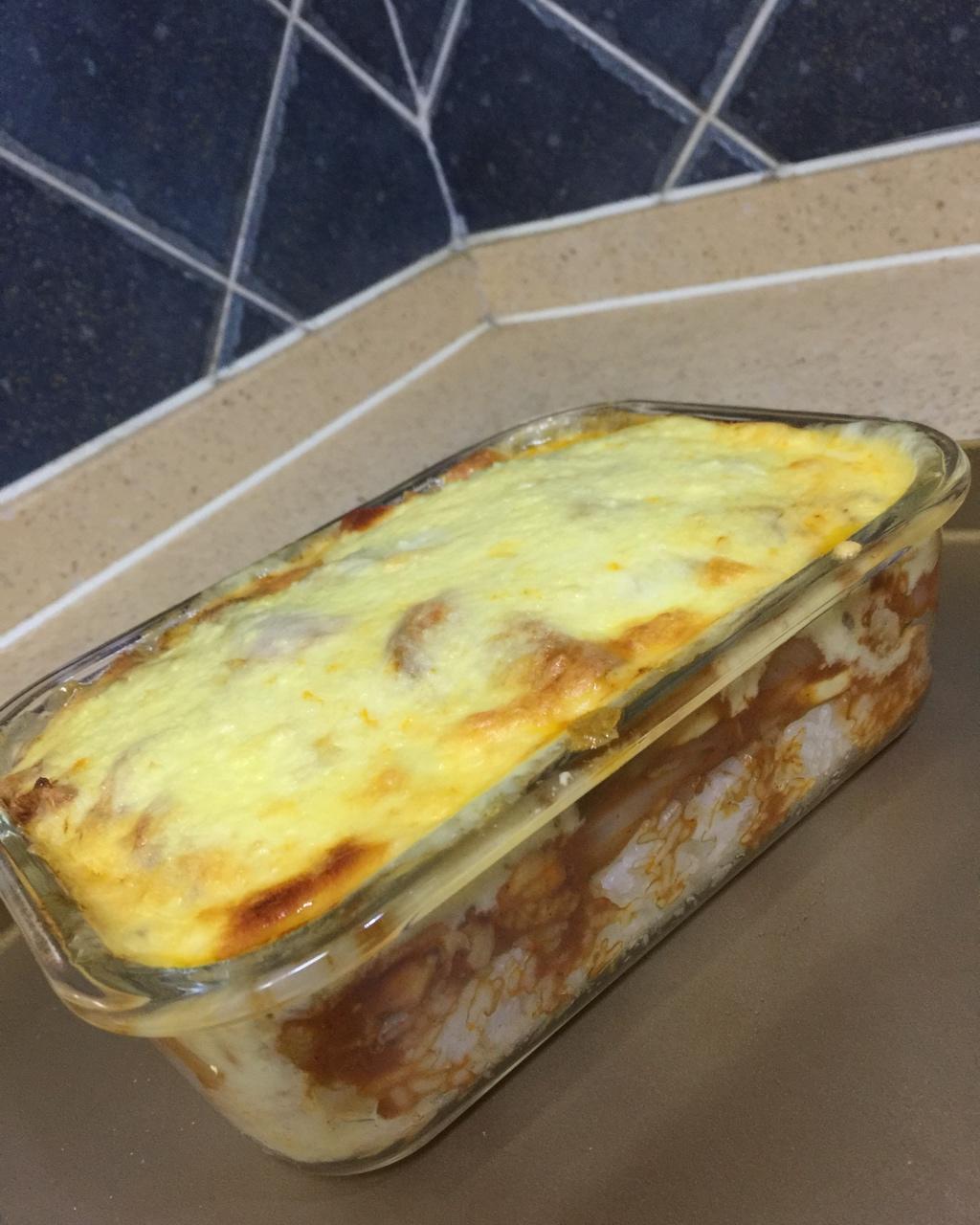 番茄鸡肉浓情焗饭【两人份】