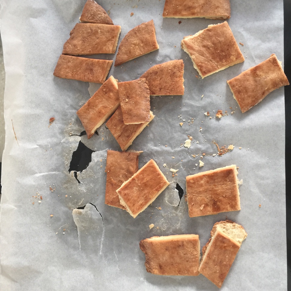 小花的小记做的东北发面大饼干