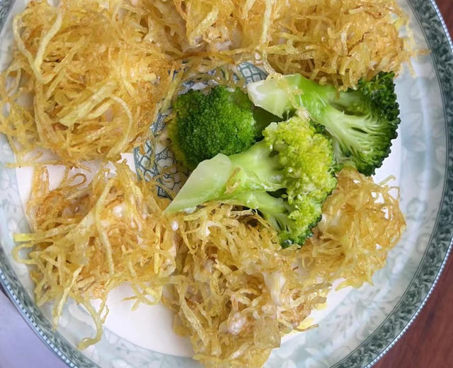 金丝虾球的做法