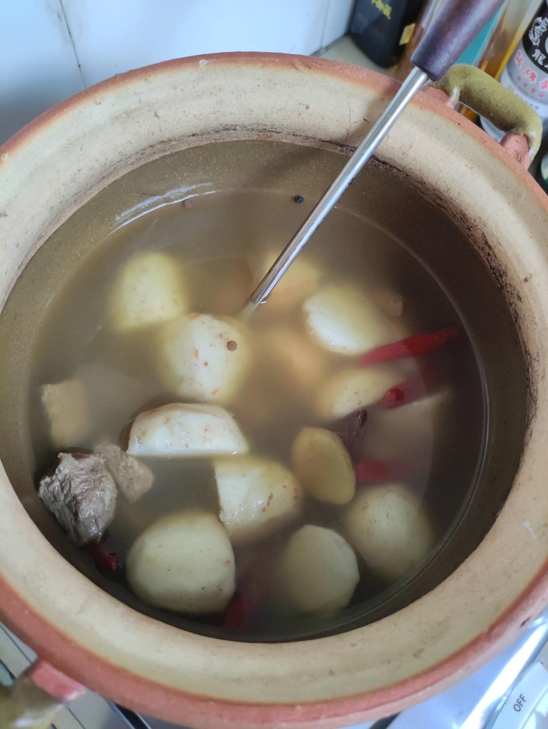 芋头炖牛肉汤