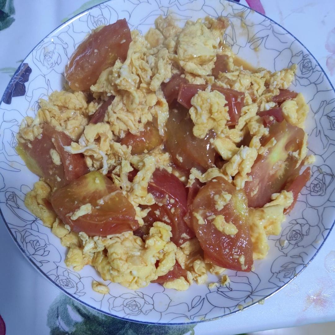 孩子最爱的（适合拌饭）的番茄炒蛋