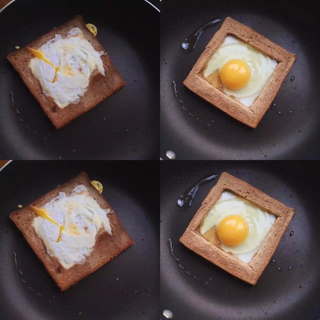 超快早餐^_^ 减肥者福利 全麦吐司煎蛋的做法