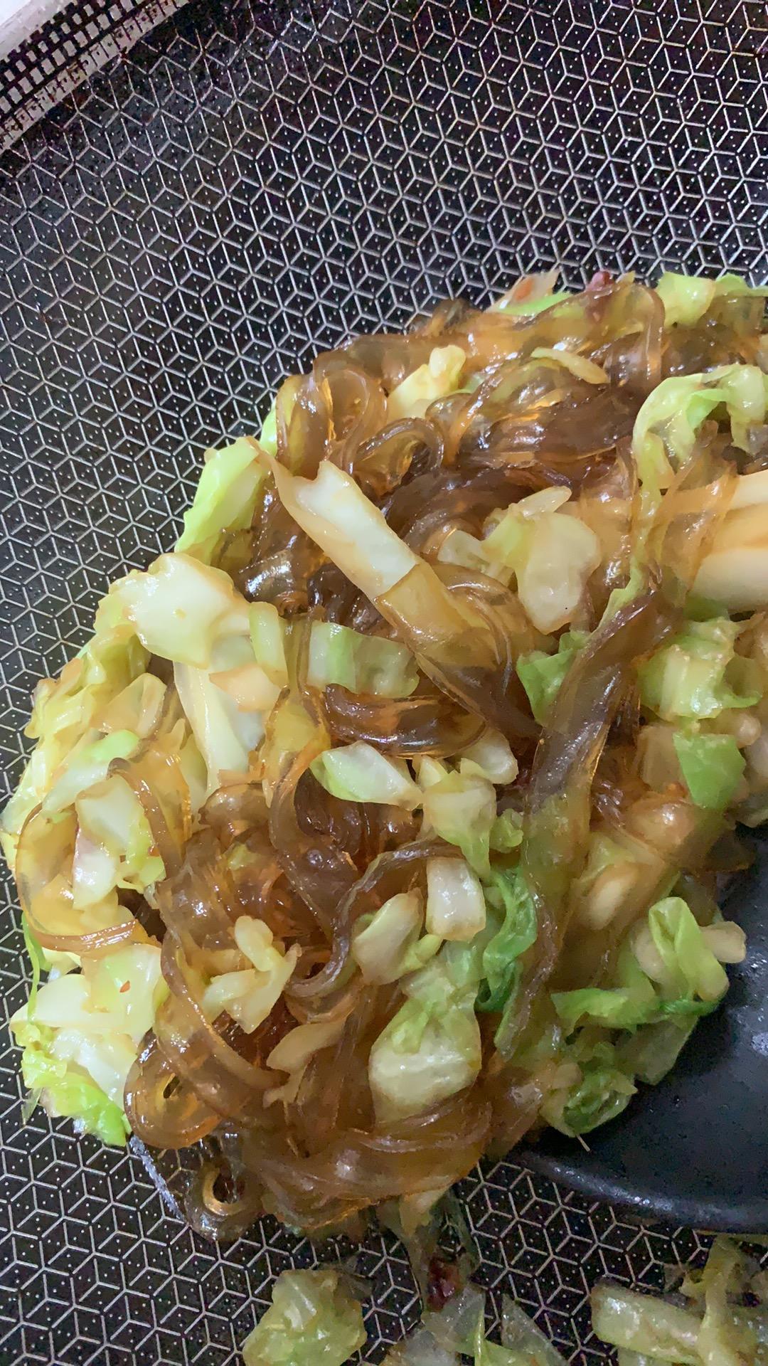 宁夏铁板粉丝包菜