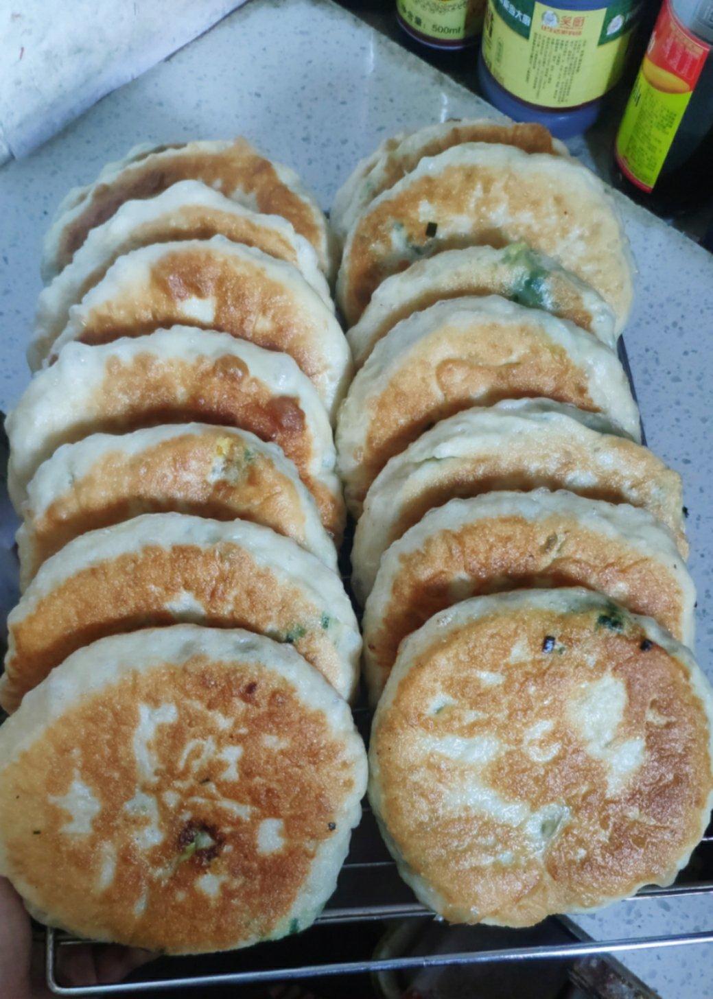 不用去早餐店的发面馅饼