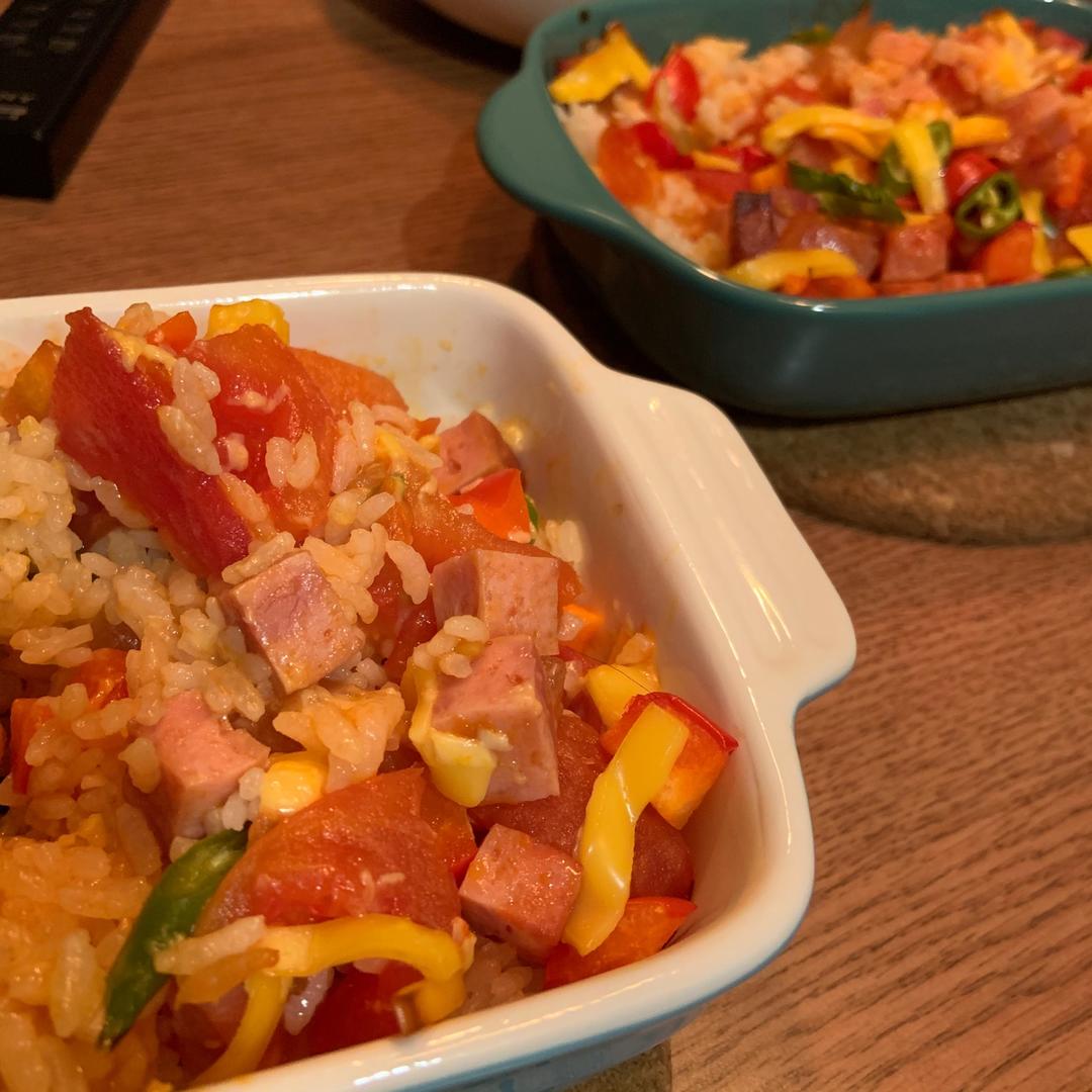 番茄鸡肉浓情焗饭【两人份】
