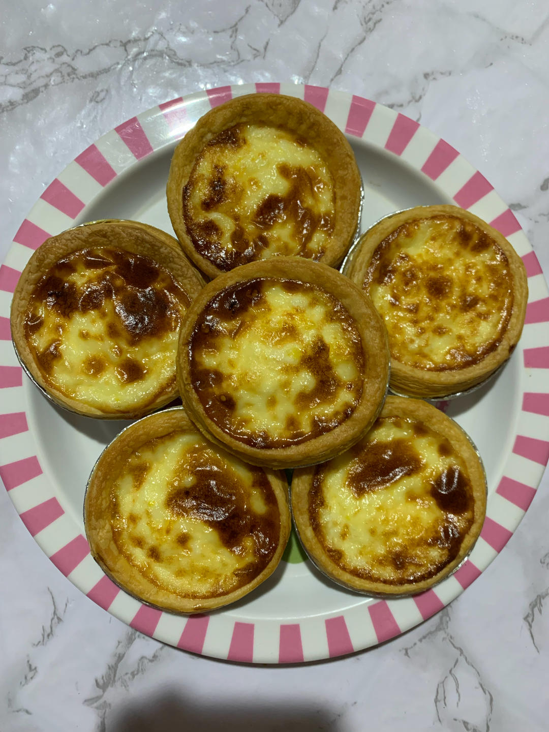 空气炸锅版全蛋葡式蛋挞『秒杀KFC』悠伴空气炸锅