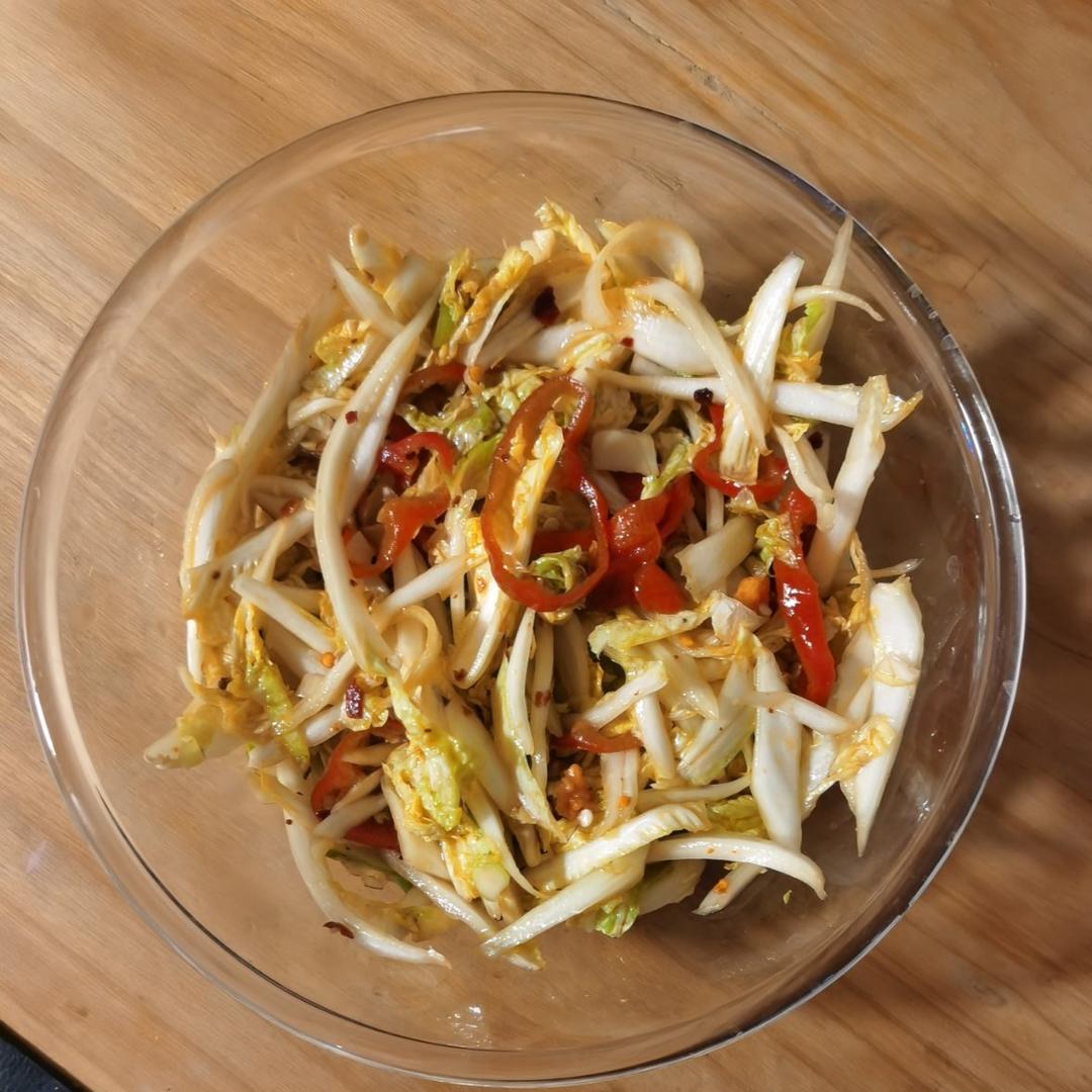 清甜爽口的凉拌娃娃菜