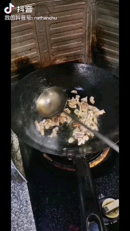 肉炒豌豆