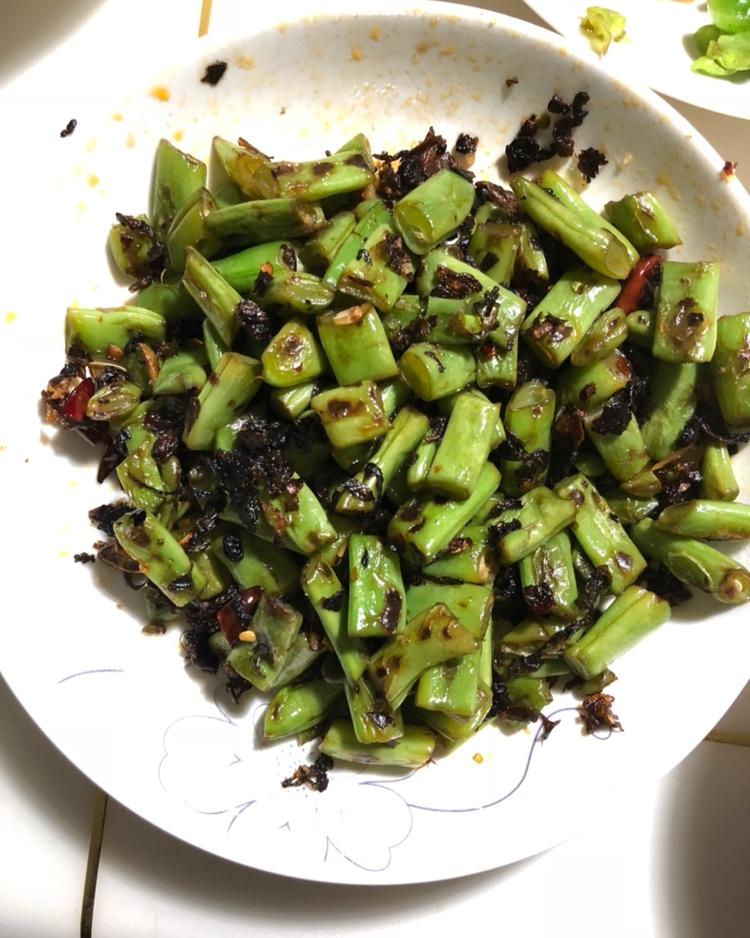 橄榄菜肉末四季豆