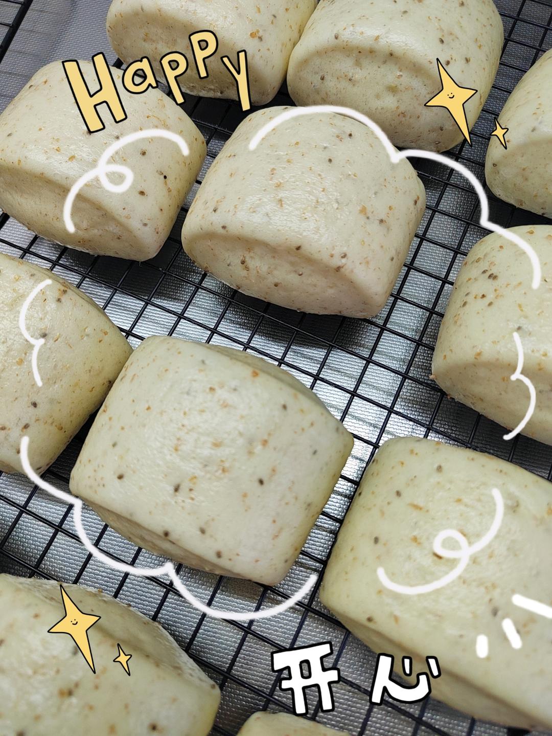 奇亚籽全麦馒头