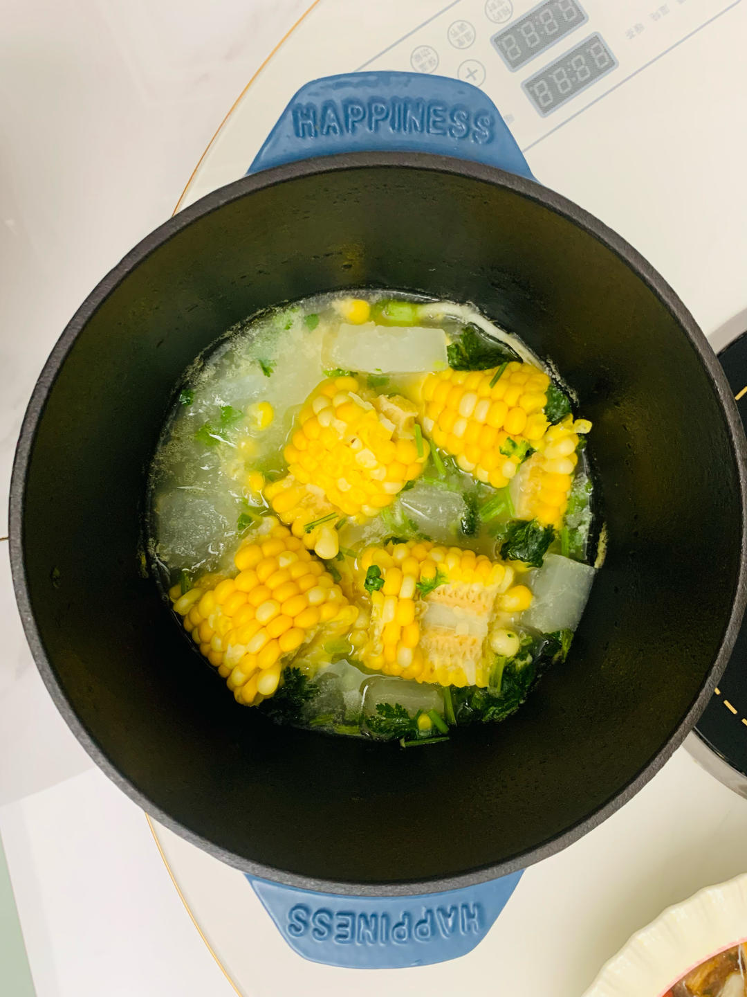 越吃越瘦的减脂餐——冬瓜玉米汤