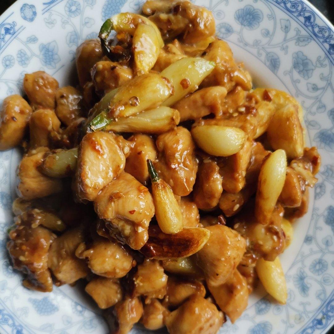 孜然蒜香鸡胸肉