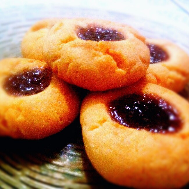 特浓奶香果酱酥饼