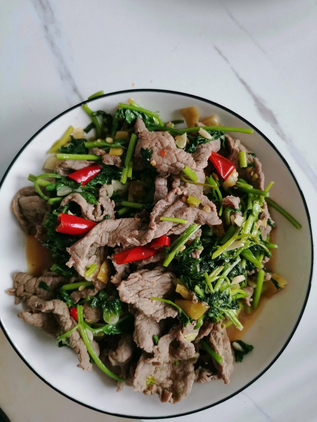 泡椒炒牛肉