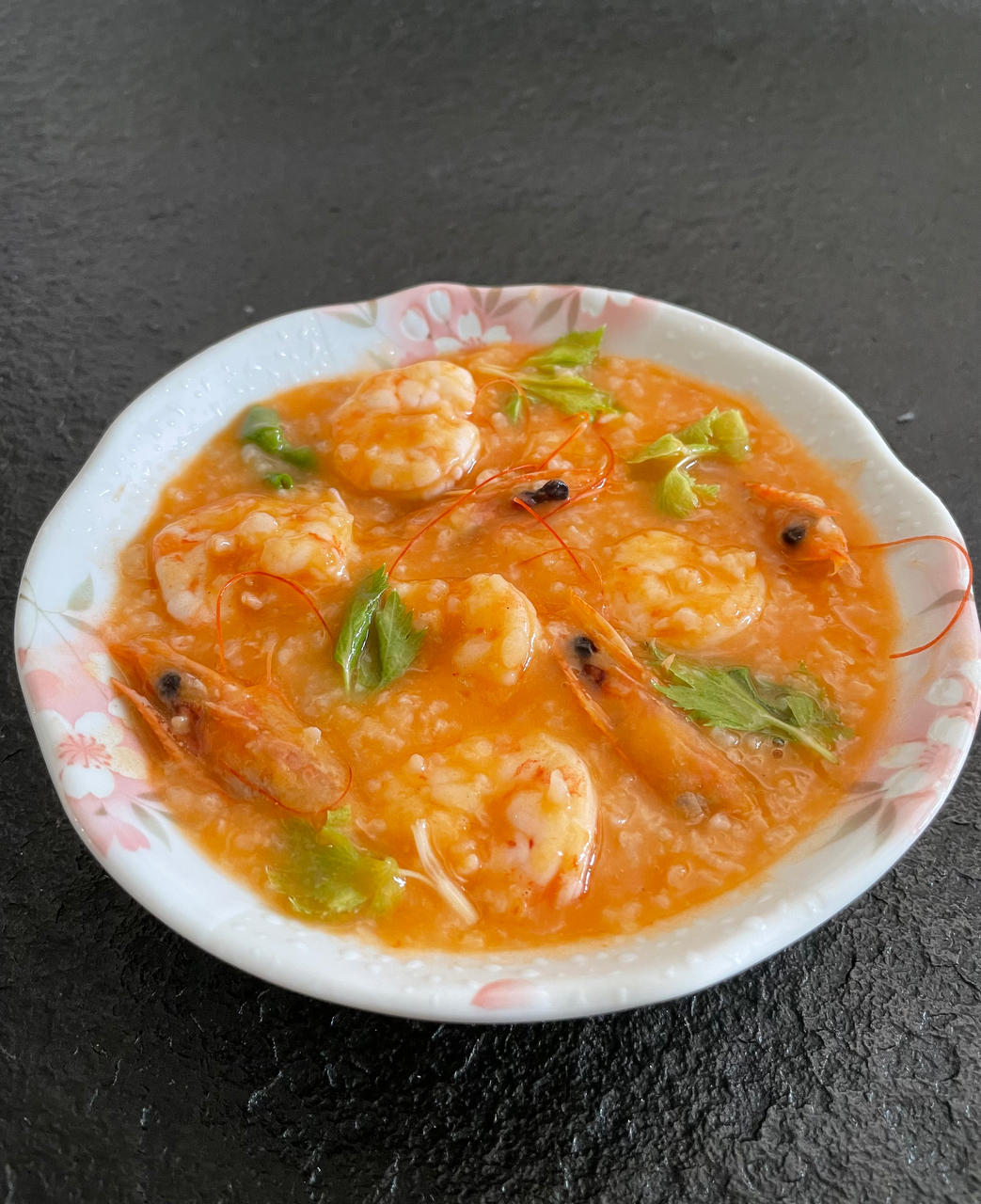 鲜虾粥