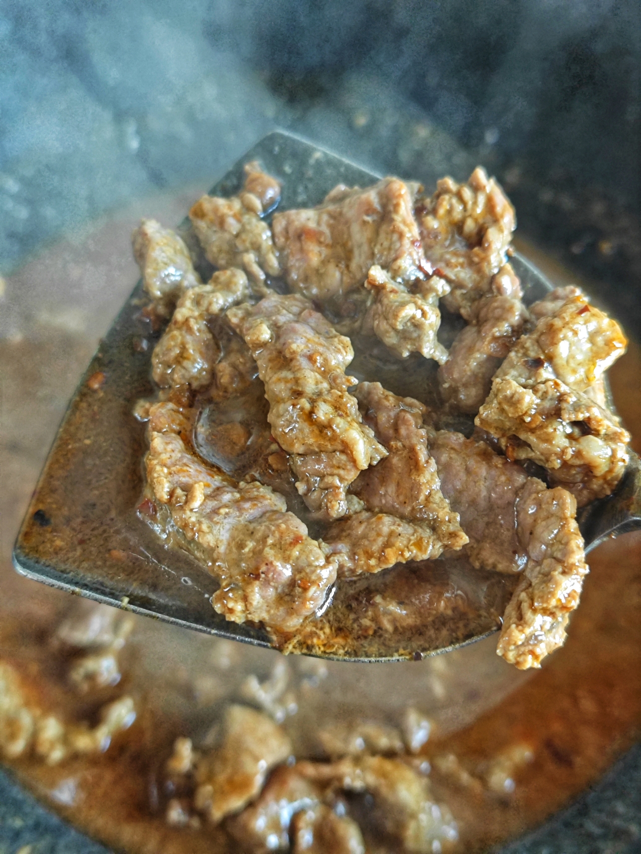 简单的火锅底料水煮牛肉Ｉ超开胃下饭👏的做法 步骤8