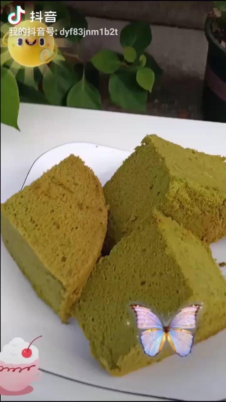 抹茶戚风蛋糕