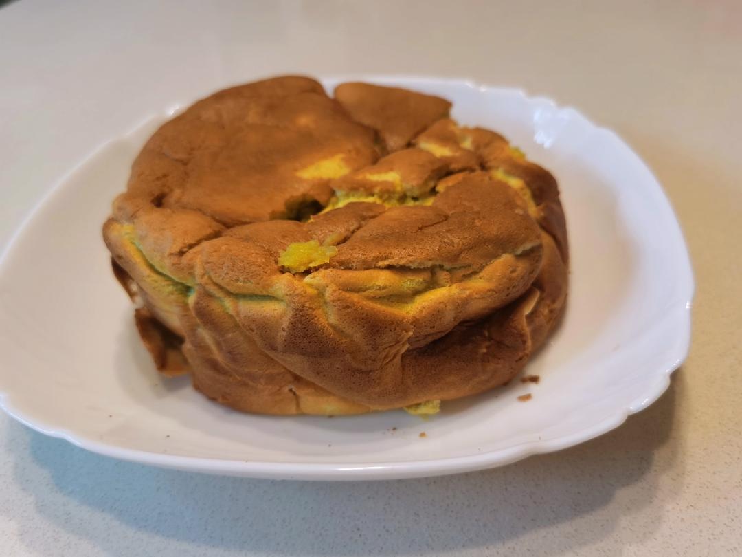 香润牛油果戚风蛋糕