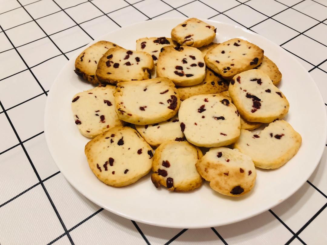 蔓越莓饼干——微波炉版