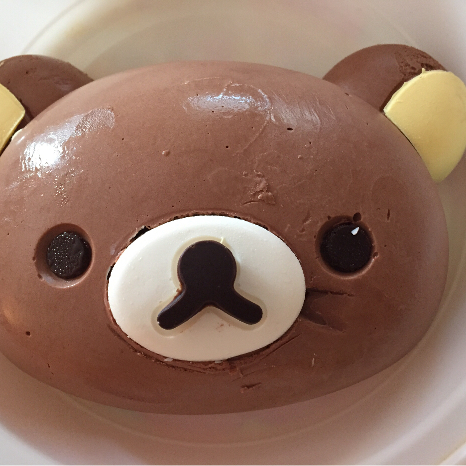 轻松熊巧克力慕斯蛋糕