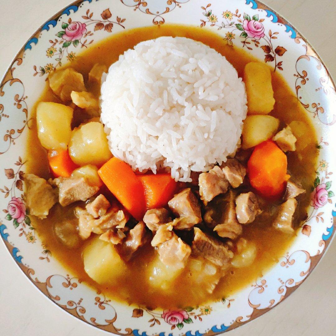 堂妈教你做咖喱牛肉饭