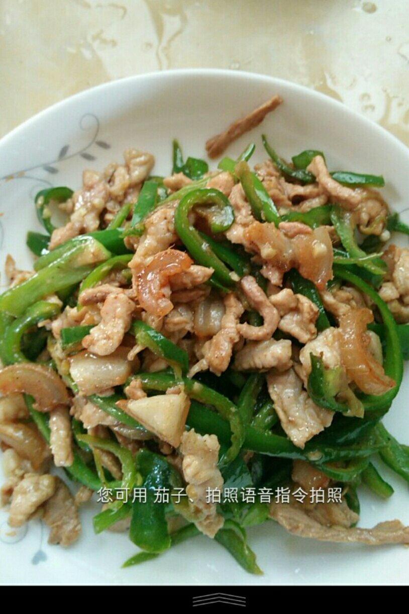 堂妈小厨——辣椒炒肉丝