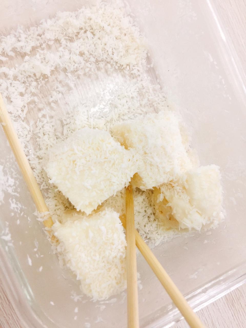 椰蓉牛奶小方