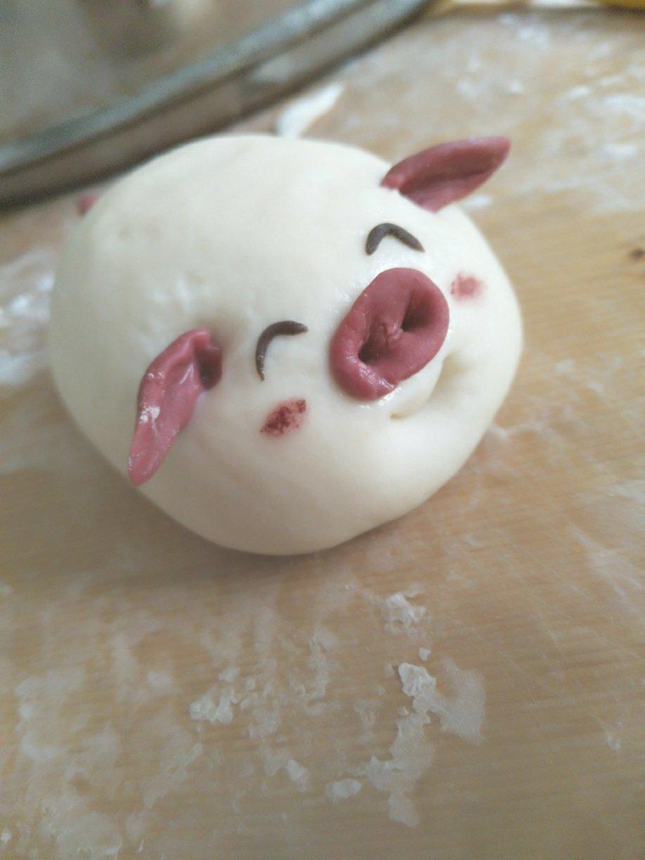 造型馒头11萌宠屁屁馒头