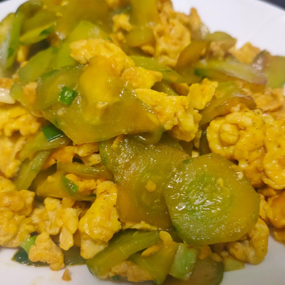 黄瓜炒鸡蛋