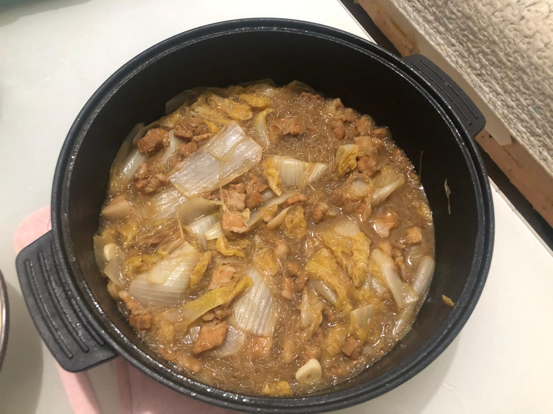 猪肉白菜炖粉条好吃到哭😭