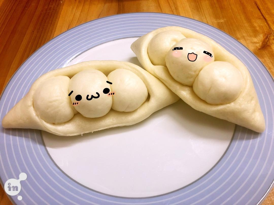 豌豆荚馒头