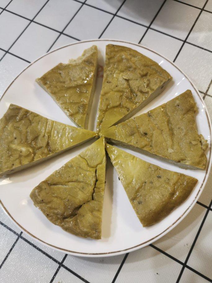 不用打发的低卡抹茶酸奶蛋糕