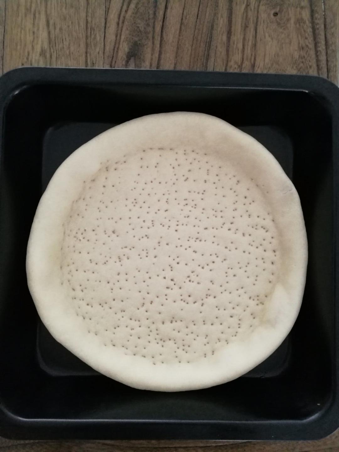 八寸披萨饼皮（四个）制作