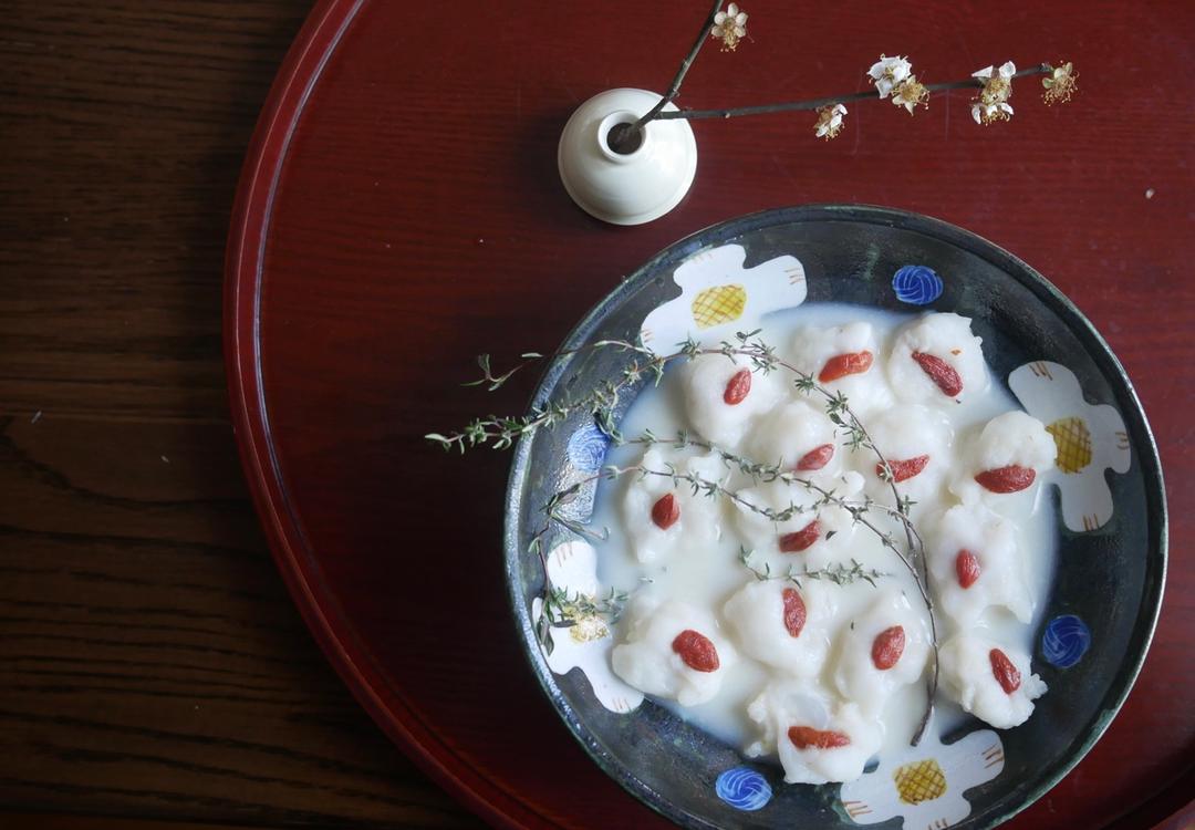 踏雪寻梅：墨鱼滑豆浆羹