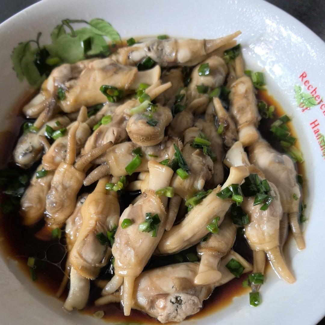 葱油蛏子