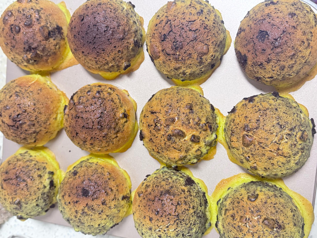 奥利奥脆皮面包🌟外脆里软 真滴好看又好吃！