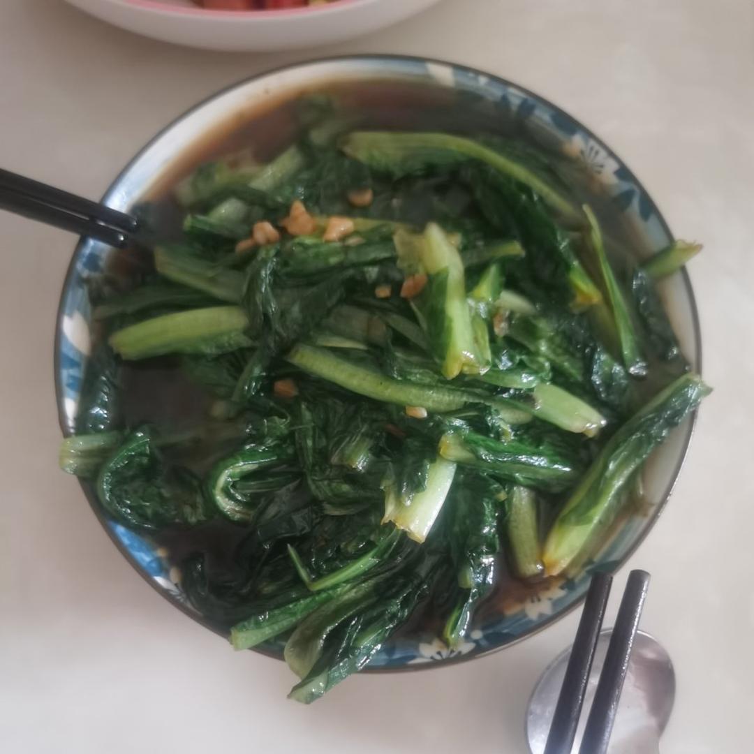 蒜蓉油麦菜（蚝油）