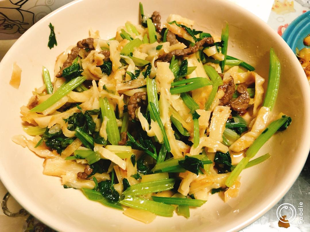 堂妈小厨——肉丝炒饼