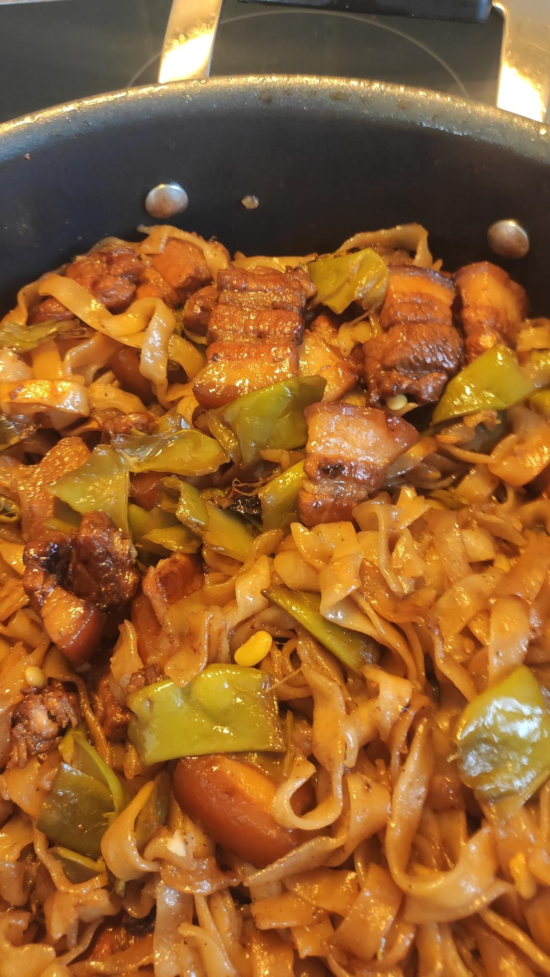 豆角焖面