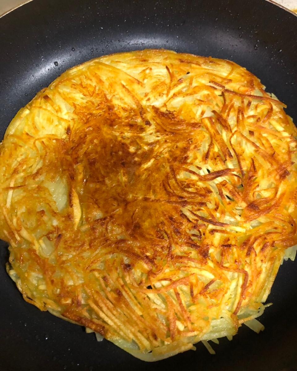 干煸土豆丝饼