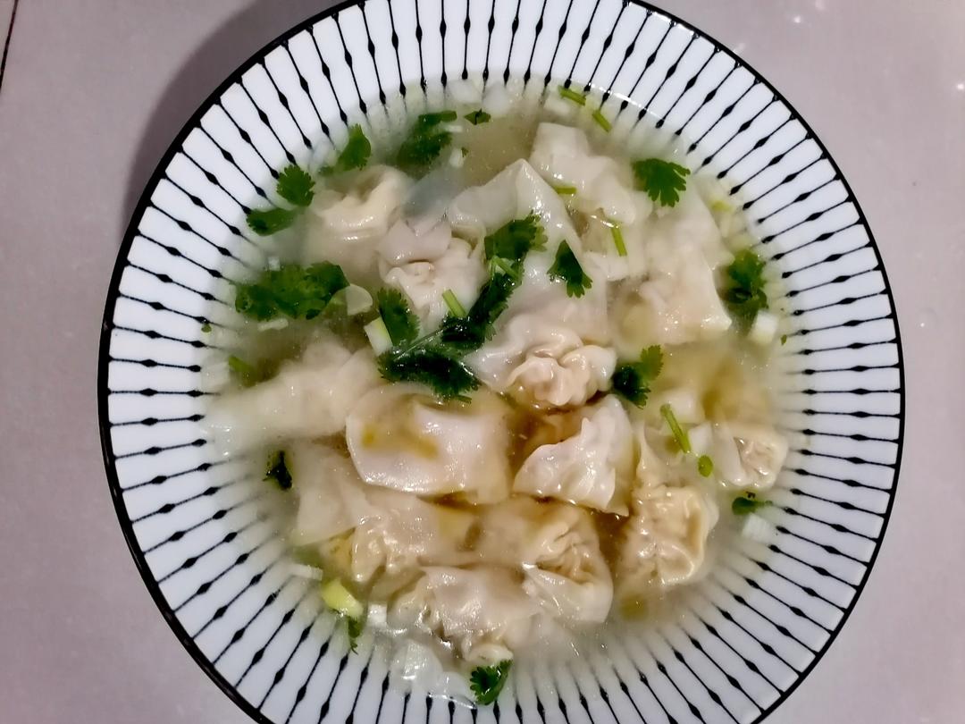 肉不柴的馄饨馅