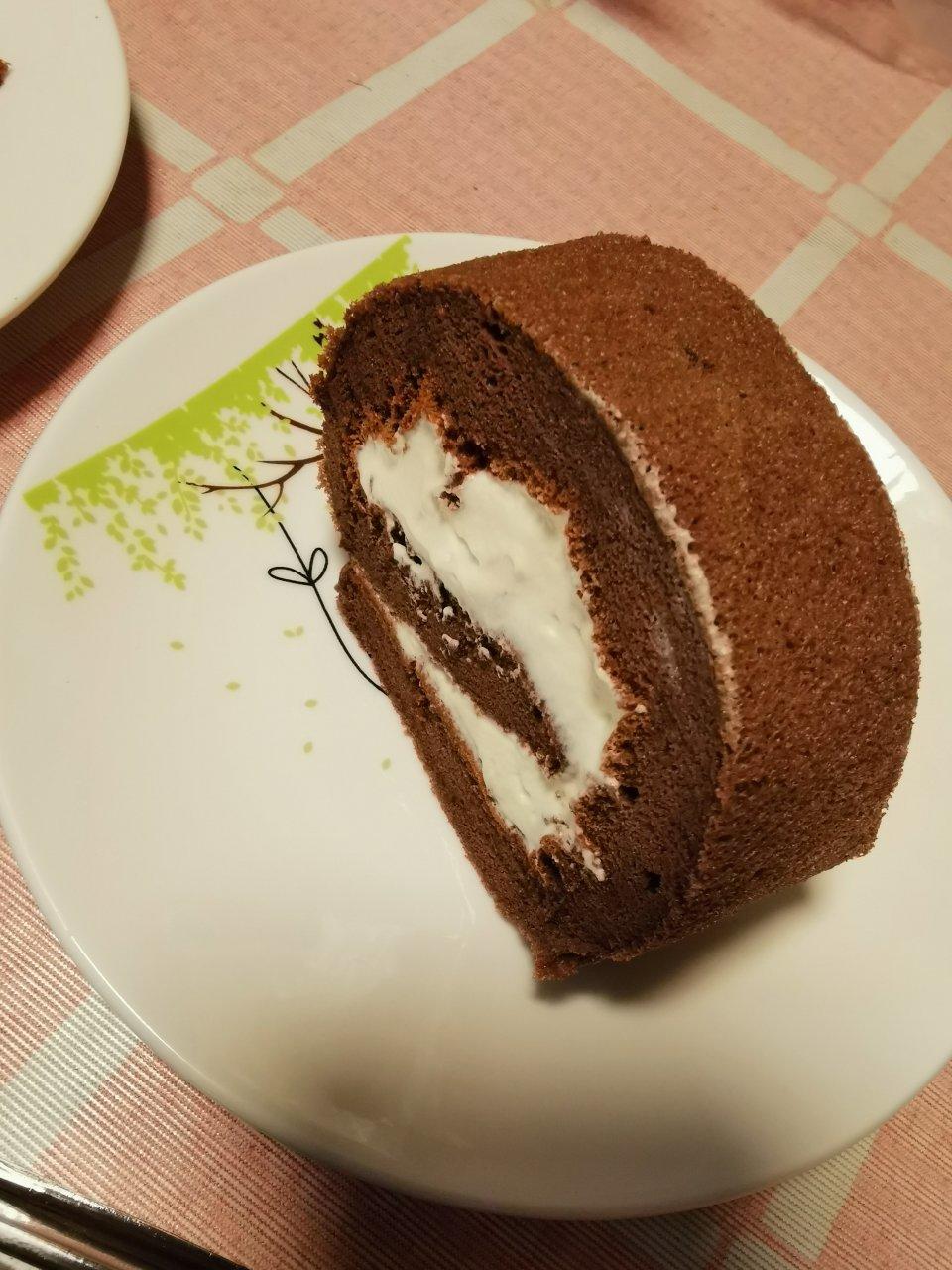 可可蛋糕卷(不消泡超浓郁巧克力口感)